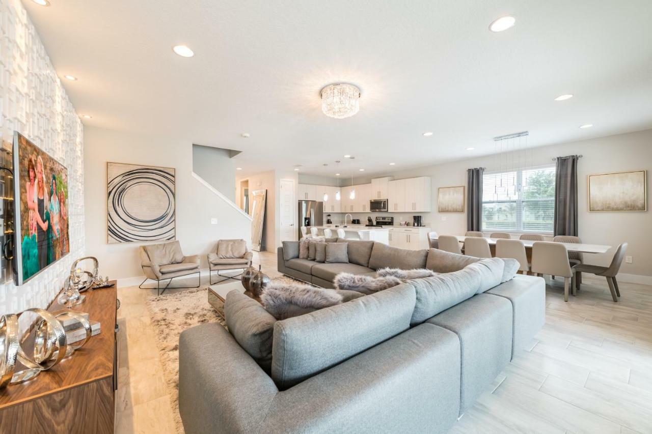 Beautiful Home Near Disney By Rentyl With Private Pool, Themed Rooms, Pool Table & Resort Amenities - 140B オーランド エクステリア 写真